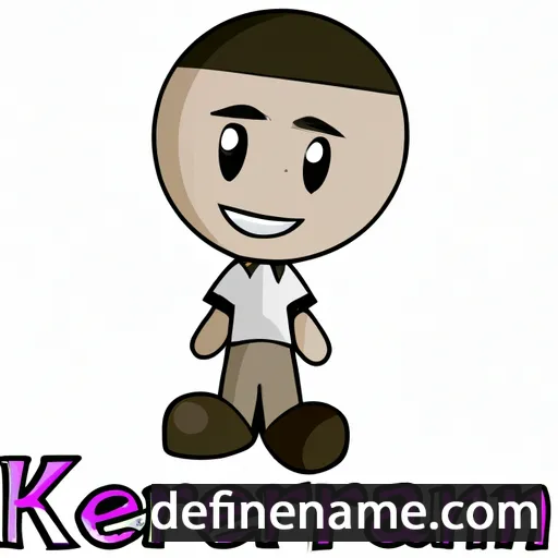 cartoon of the name Kerrian