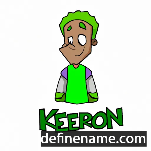 cartoon of the name Kerron