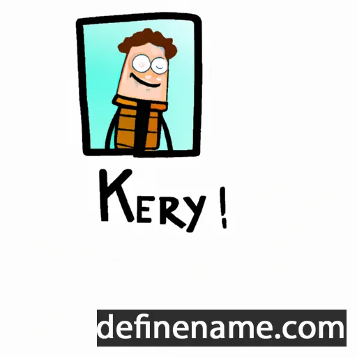 cartoon of the name Kersey