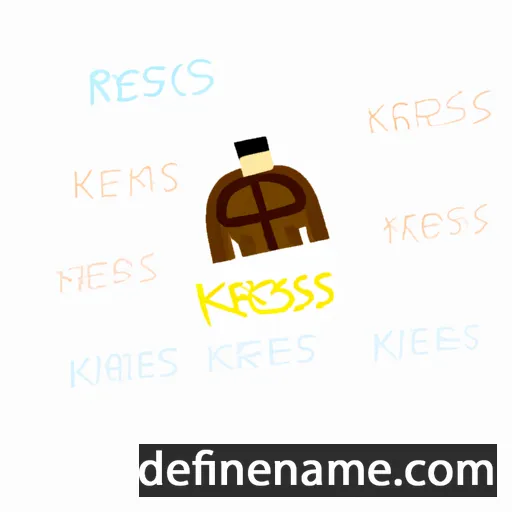 cartoon of the name Kersi