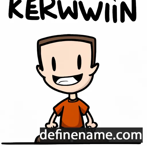 cartoon of the name Kerwin