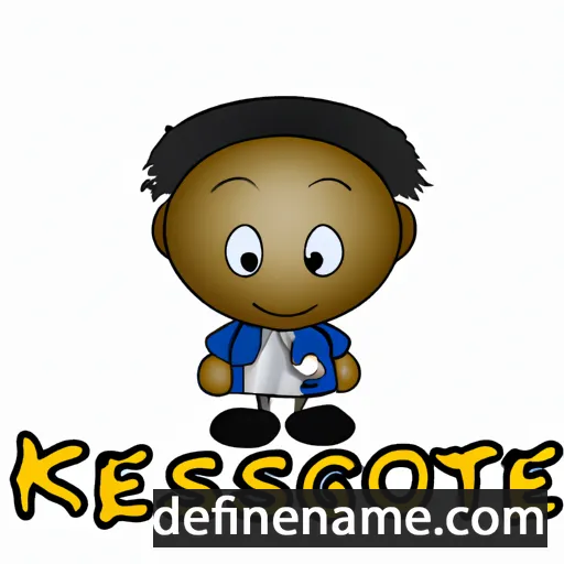 cartoon of the name Kesegofetse