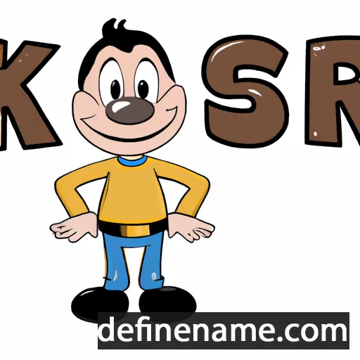 cartoon of the name Keser