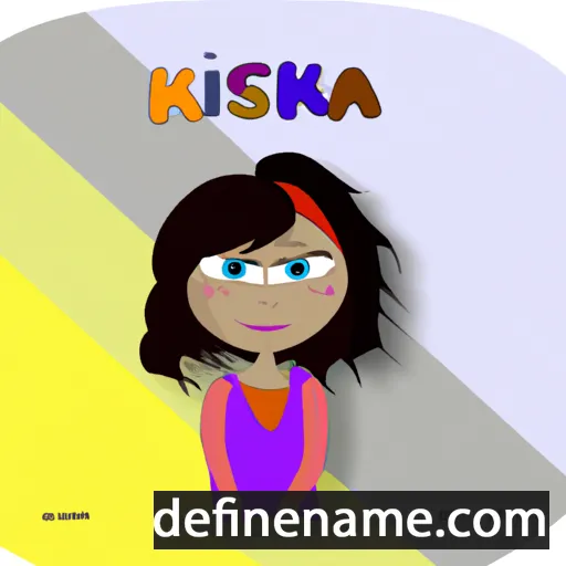 cartoon of the name Kesha