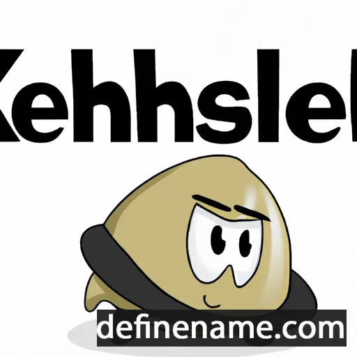 cartoon of the name Keshell