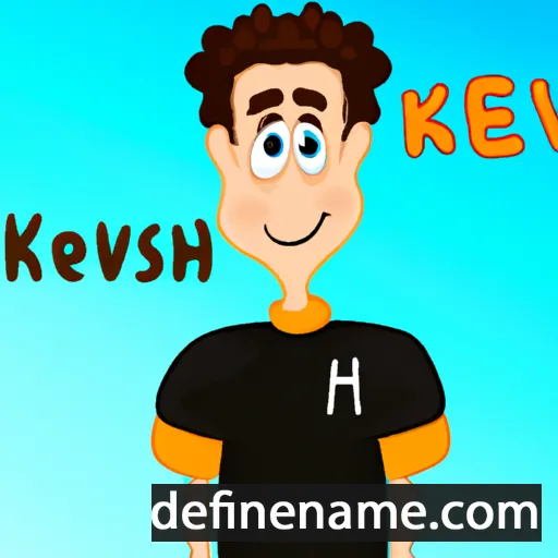 cartoon of the name Keshev