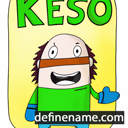 cartoon of the name Keso