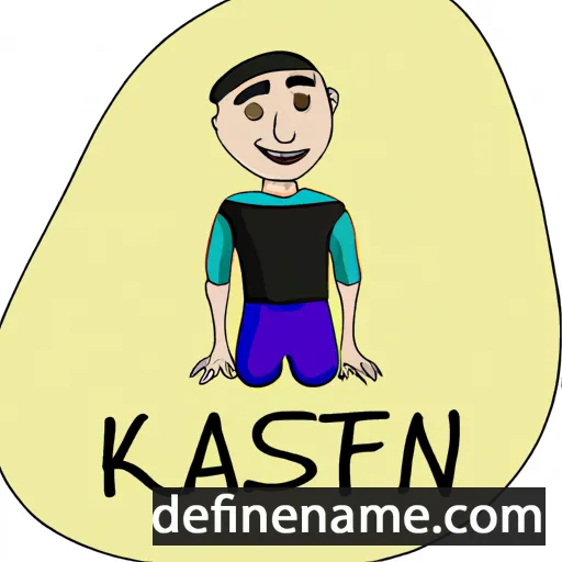 cartoon of the name Kestan