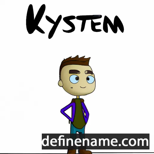 cartoon of the name Kestynn