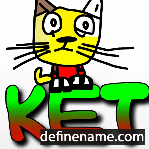 cartoon of the name Ket