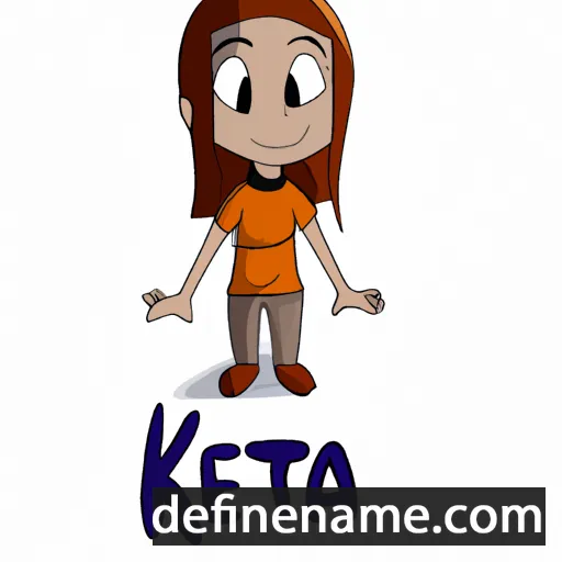 cartoon of the name Keta