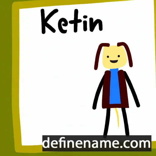 cartoon of the name Kethlen