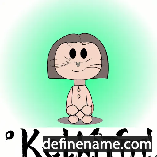 cartoon of the name Ketilin