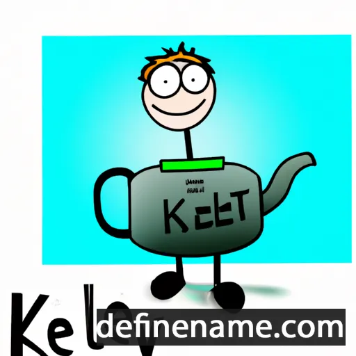 cartoon of the name Ketley