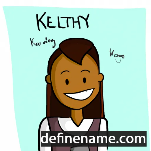 cartoon of the name Ketleyn