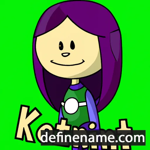 cartoon of the name Ketrin