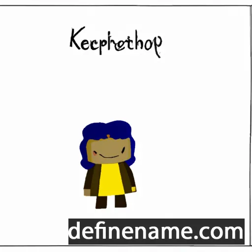 cartoon of the name Ketshephaone