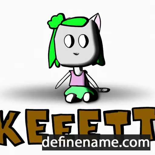 cartoon of the name Ketti