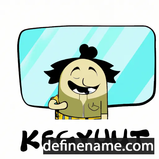 cartoon of the name Ketugay