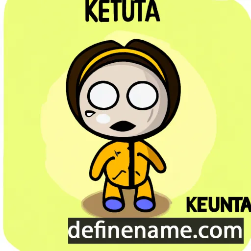 cartoon of the name Ketuna