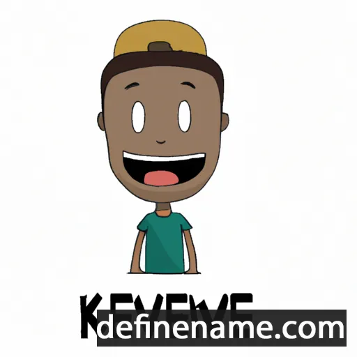 cartoon of the name Kevanne