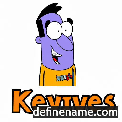 cartoon of the name Kevins