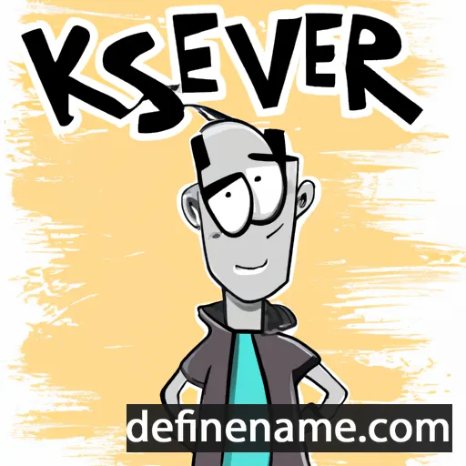 cartoon of the name Kevser