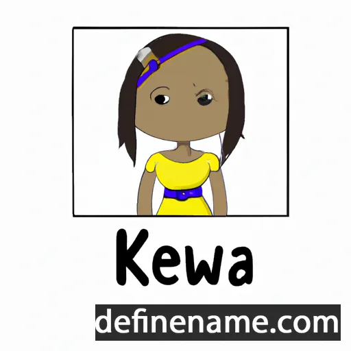 Kewena cartoon