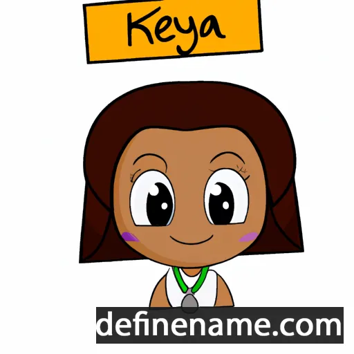 Keyia cartoon