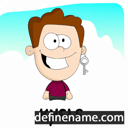 cartoon of the name Keyle