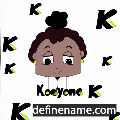 Keyonnie cartoon