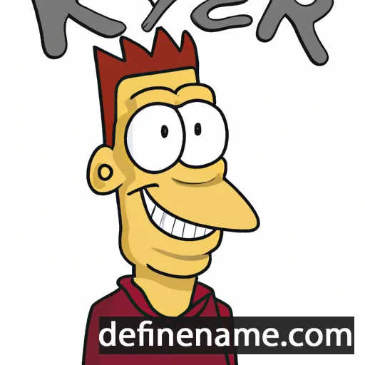 cartoon of the name Keyser