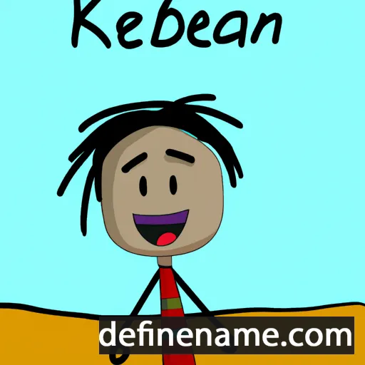 cartoon of the name Keziban