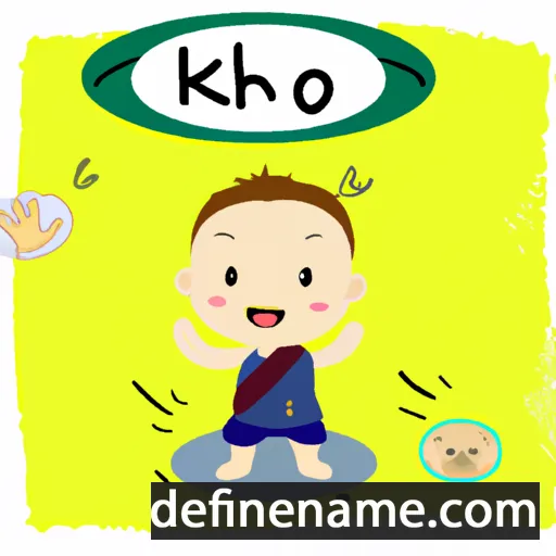 Khải cartoon