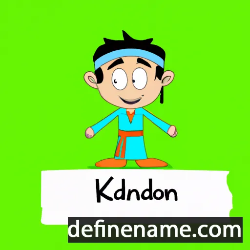 cartoon of the name Khadan