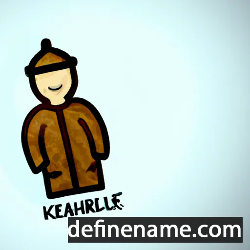 cartoon of the name Khaerul