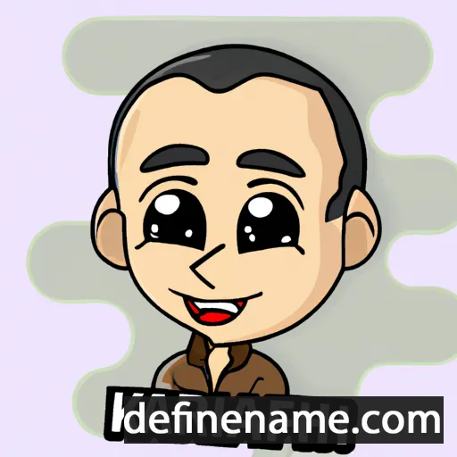 cartoon of the name Khairi