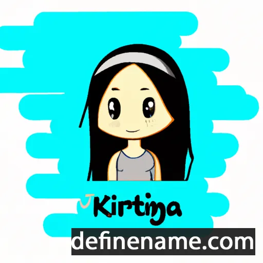 cartoon of the name Khairina