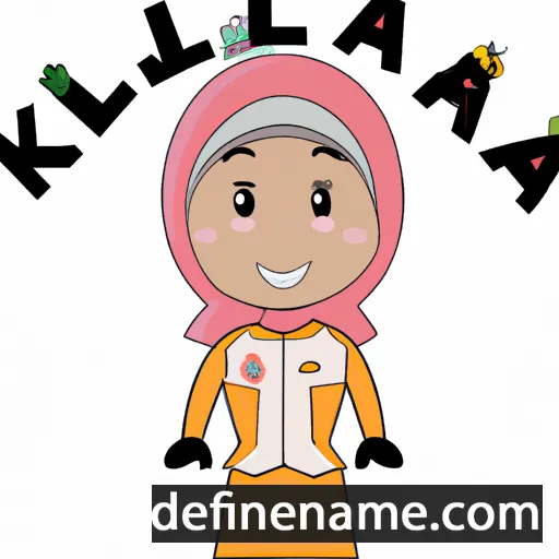 Khalila cartoon