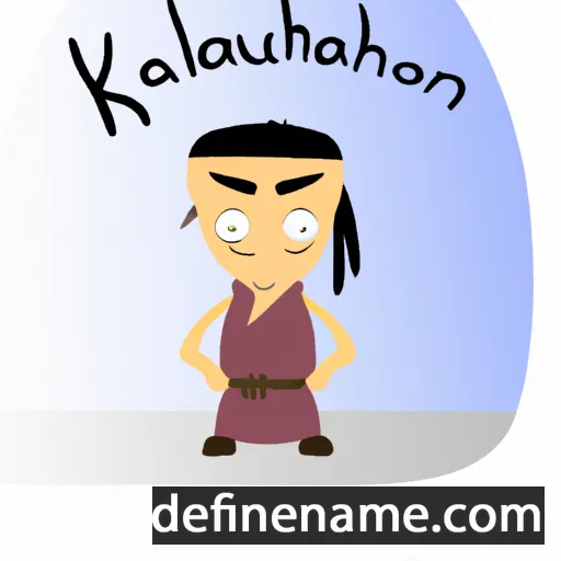 Khaliun cartoon