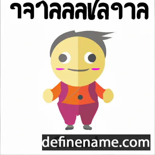 Khamchanh cartoon