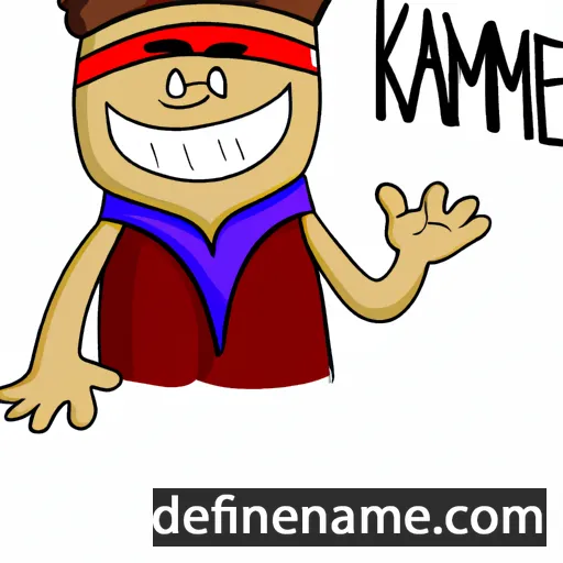 cartoon of the name Khamite