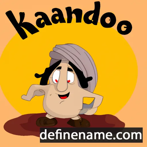 cartoon of the name Khandro