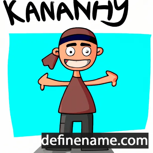 cartoon of the name Khanny