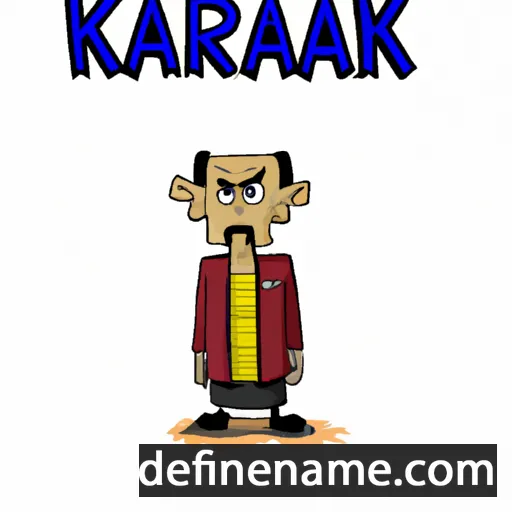 Kharakar cartoon