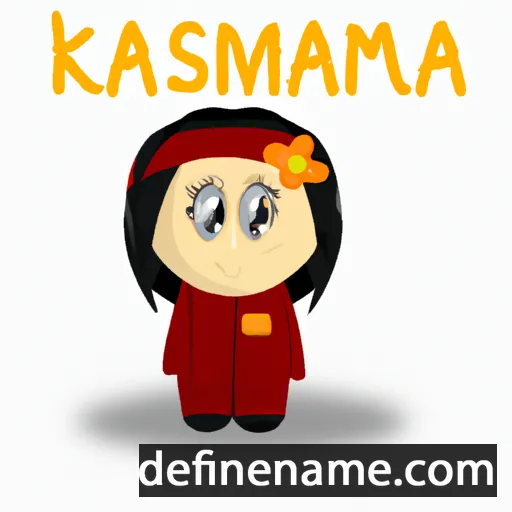 Kharisma cartoon