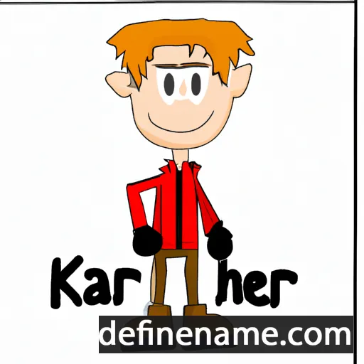 cartoon of the name Kharter