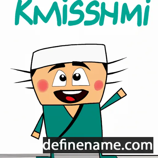 cartoon of the name Khashim