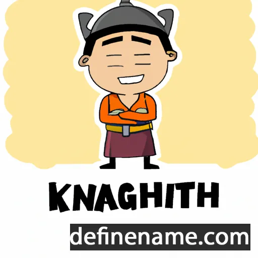 cartoon of the name Khatvang