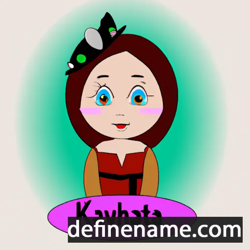 cartoon of the name Khatyyna